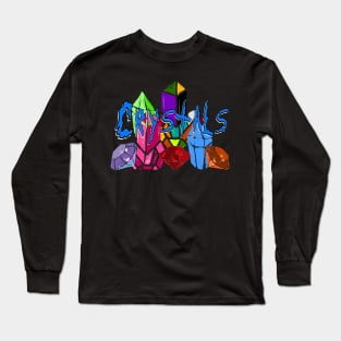 I have an expensive habit… Crystals Long Sleeve T-Shirt